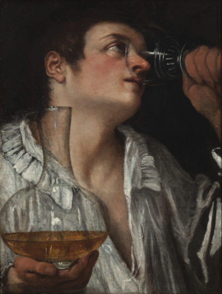 Annibale Carracci - A Boy Drinking.