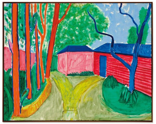 David Hockney - Guest House Garden.