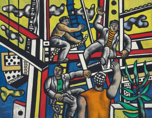 Fernand Leger - Les constructeurs avec arbre.