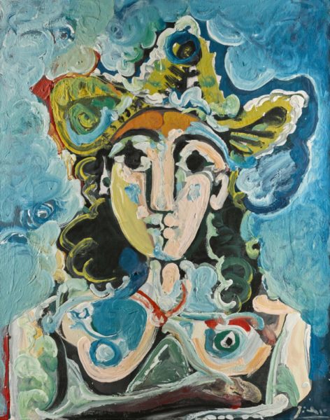 Pablo Picasso - Nu au chapeau.