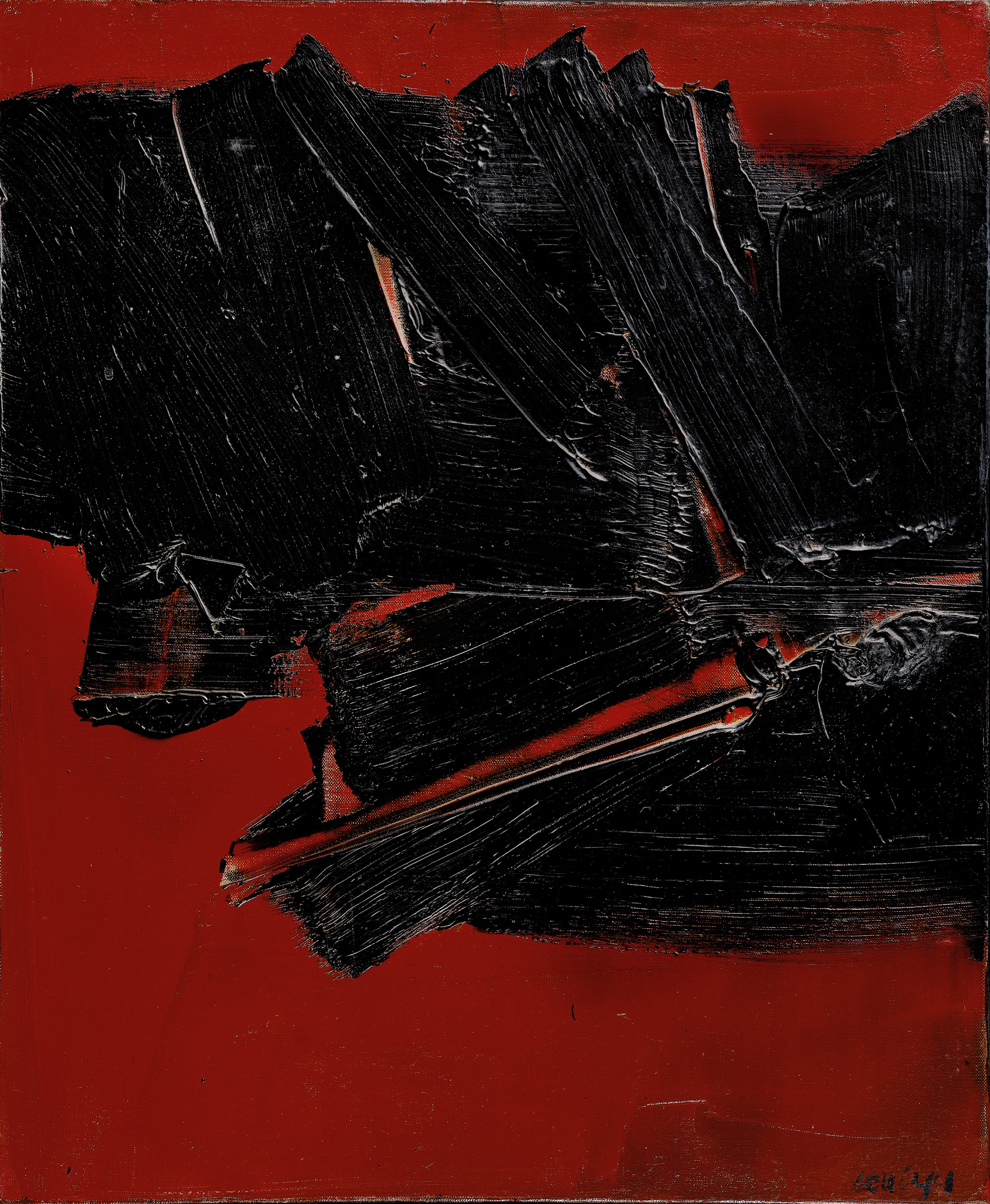 Pierre Soulages - Peinture
