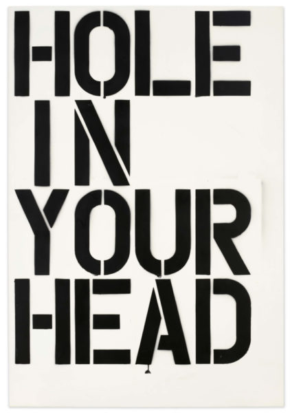 Christopher Wool - Hole.