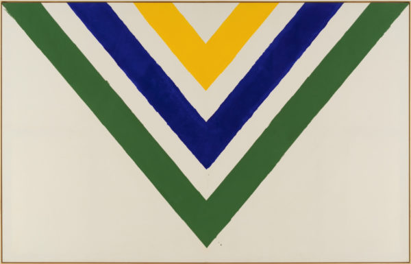 Kenneth Noland - O.T. (Chevron).