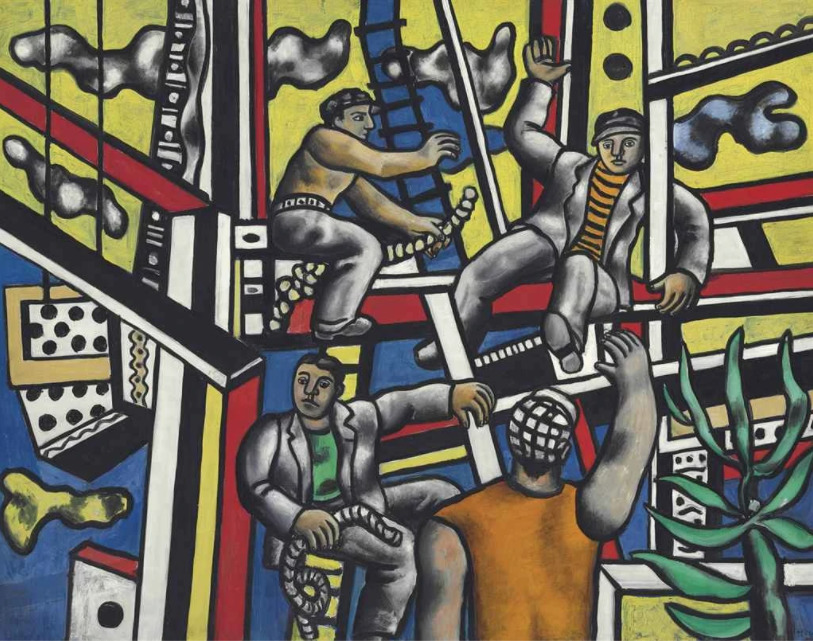 Fernand Léger - Les constructeurs avec arbre.