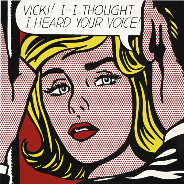 Roy Lichtenstein - Vicki! I — I Thought I Heard Your Voice.