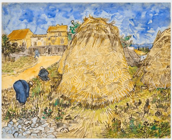 Vincent Van Gogh - Meules de blé.